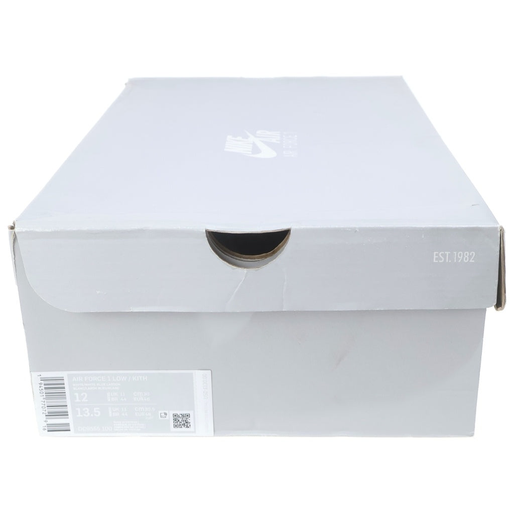 NIKE(ナイキ) ×KITH AIR FORCE 1 LOW HAWAII キス エアフォース1 ハワイ ローカットスニーカー ホワイト/ブルー US12/30.0cm DC9555-100