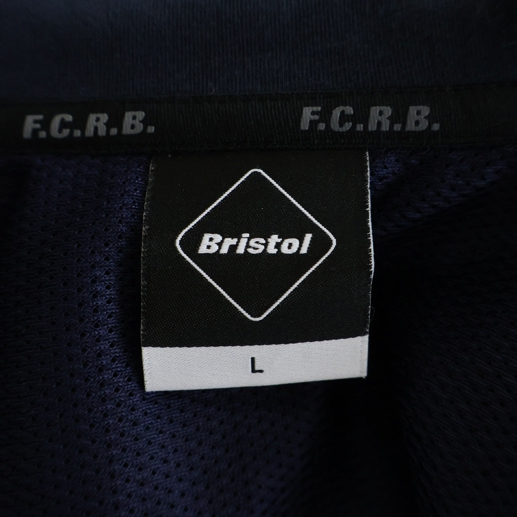F.C.R.B./F.C.Real Bristol/FCRB(エフシーアールビー/エフシーレアルブリストル) 22AW VENTILATION HOODIE ベンチレーション フーディー ジップアップ パーカー ブルー FCRB-222022