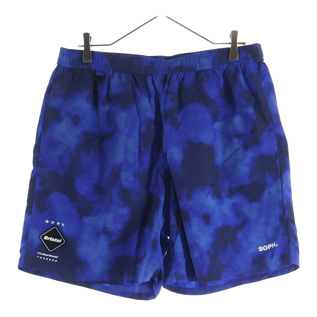 F.C.R.B./F.C.Real Bristol/FCRB(エフシーアールビー/エフシーレアルブリストル) 22SS NYLON EASY SHORTS ナイロン イージー ショーツ ハーフパンツ ブルー FCRB-220071