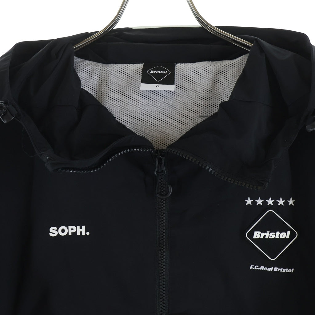 F.C.R.B./F.C.Real Bristol/FCRB(エフシーアールビー/エフシーレアルブリストル) 23AW PRACTICE JACKET プラクティスジャケット ブラック FCRB-232034