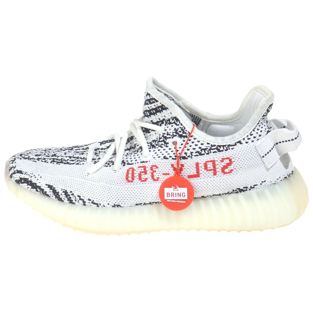 adidas(アディダス) YEEZY BOOST 350 V2 ZEBRA イージーブースト ゼブラ ローカットスニーカー ホワイト/ブラック US7/25.0cm CP9654