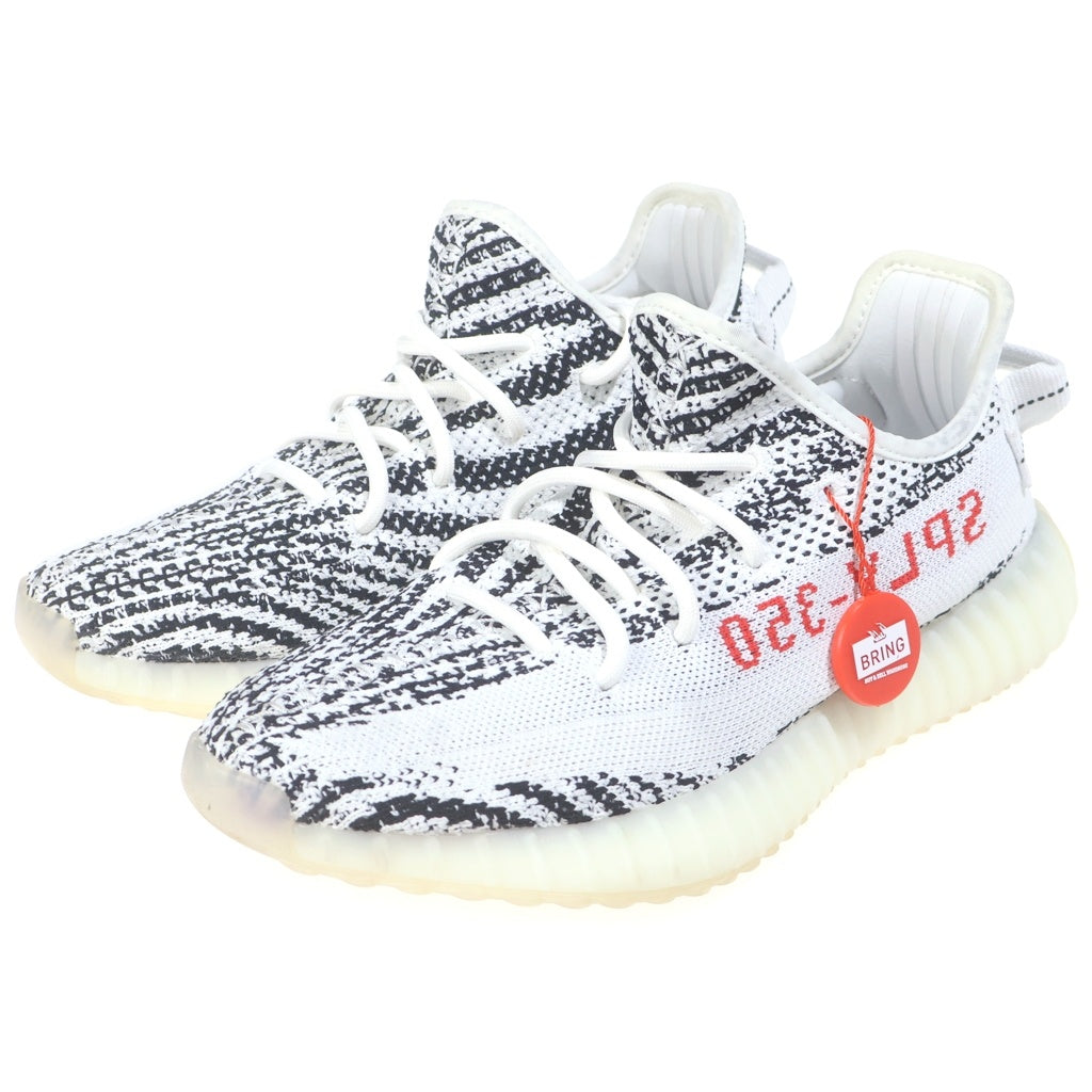 adidas(アディダス) YEEZY BOOST 350 V2 ZEBRA イージーブースト ゼブラ ローカットスニーカー ホワイト/ブラック US7/25.0cm CP9654