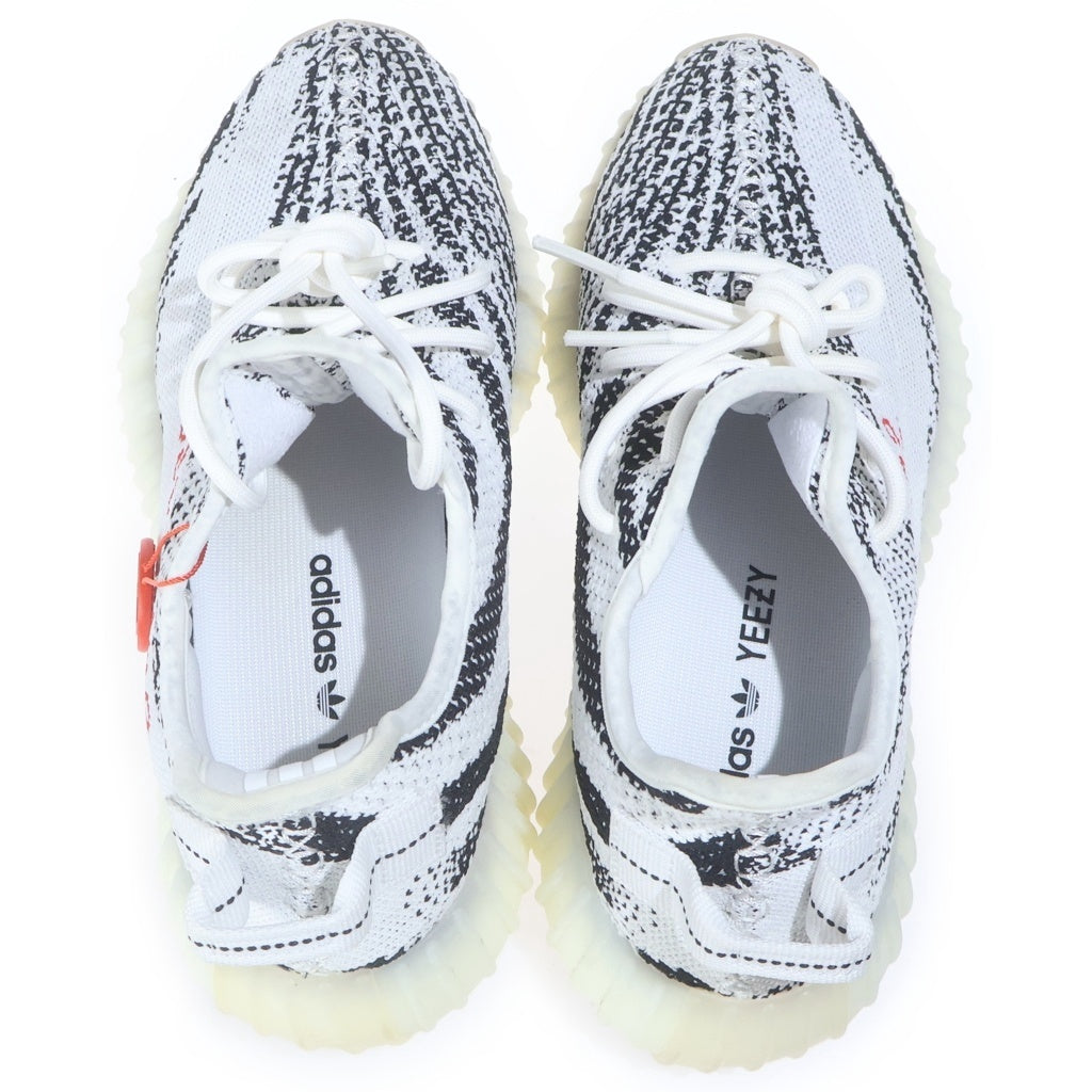 adidas(アディダス) YEEZY BOOST 350 V2 ZEBRA イージーブースト ゼブラ ローカットスニーカー ホワイト/ブラック US7/25.0cm CP9654