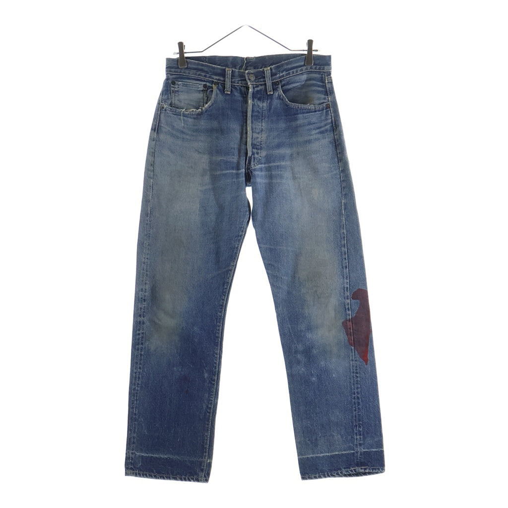 Levi's(リーバイス) 60s VINTAGE ヴィンテージ 501XX BIG E ギャラ無し ボタン裏刻印J Vステッチ 足長R デニムパンツ インディゴ