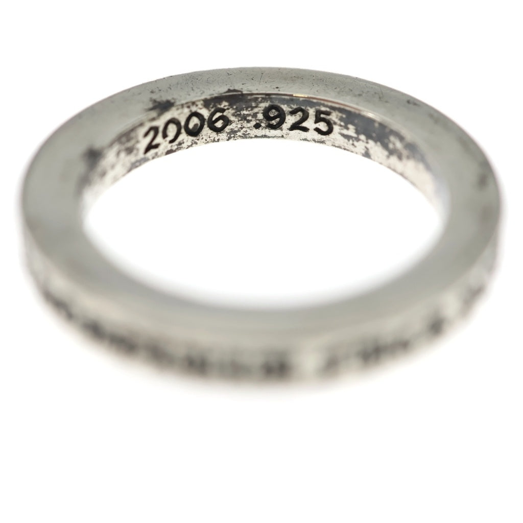CHROME HEARTS(クロムハーツ) 3mm SPACER FUCKYOU ホノルル限定 3mmスペーサーファックユー シルバーリング シルバー