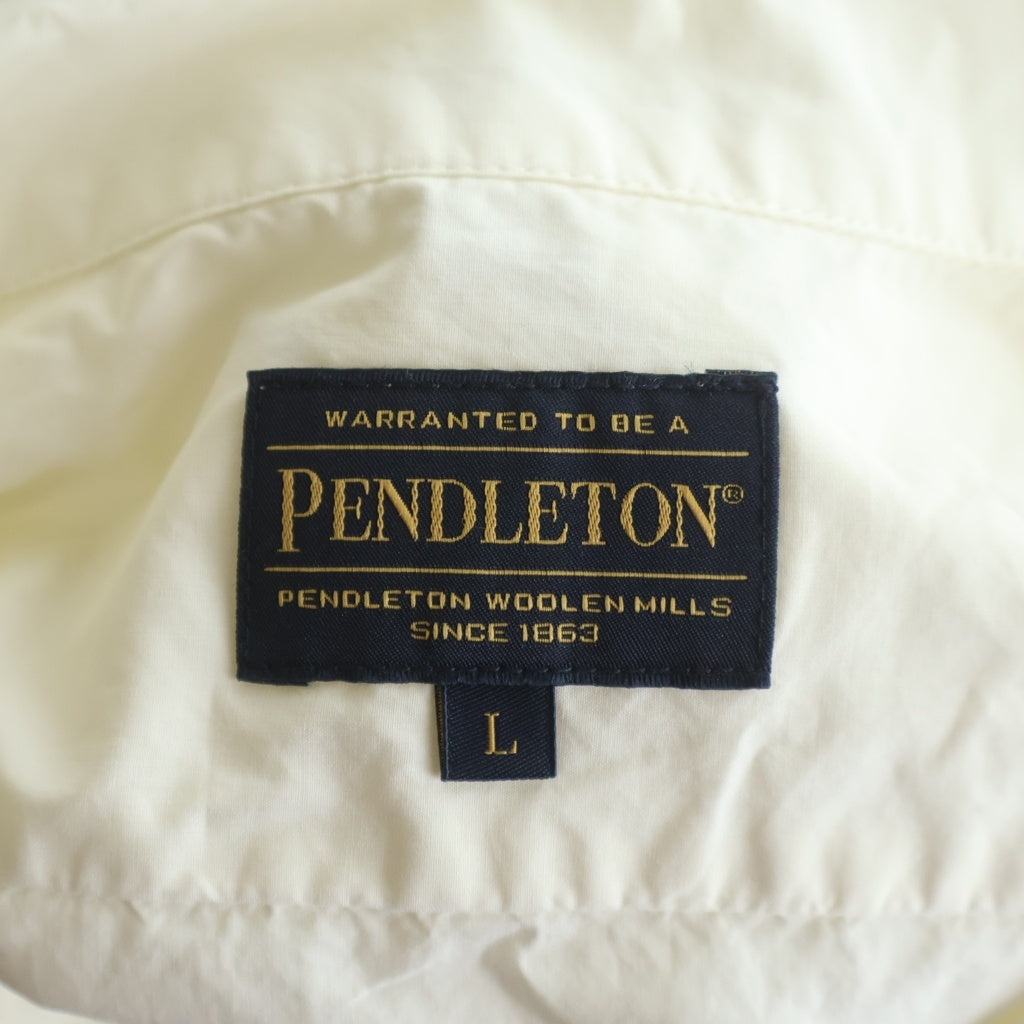 PENDLETON(ペンドルトン) カットワーク オープンカラーシャツ ホワイト 5275-0013