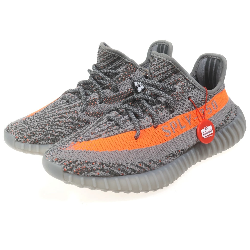 adidas(アディダス) YEEZY BOOST 350 V2 Beluga Reflective イージーブースト350 ベルーガ ローカットスニーカー グレー US9/27.0cm GW1229