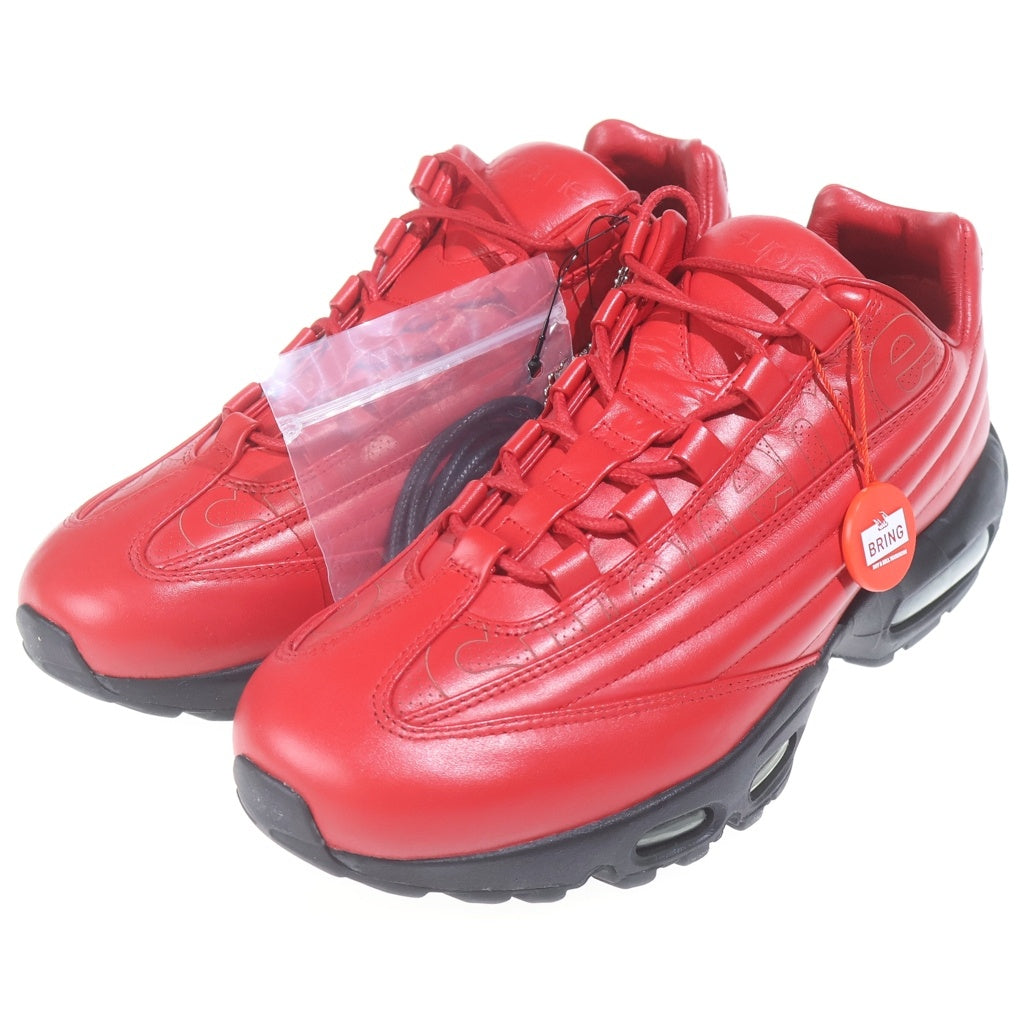 SUPREME(シュプリーム) ×NIKE AIR MAX 95 LUX エアマックス 95 ローカット スニーカー レッド US9/27cm CI0999-600