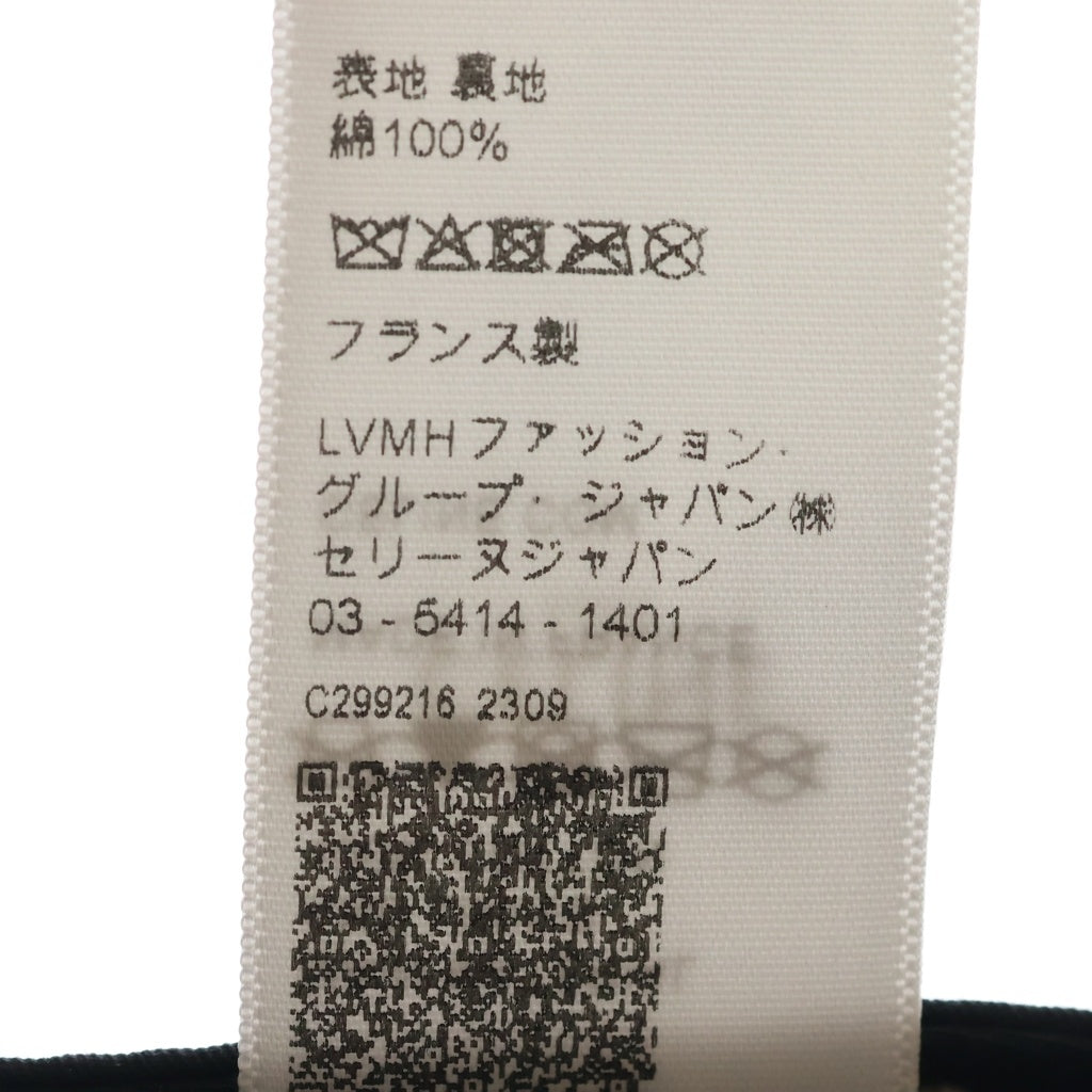 CELINE(セリーヌ) ロゴ ワッペン イニシャル ベースボールキャップ 帽子 ブラック 2AUY8969P レディース