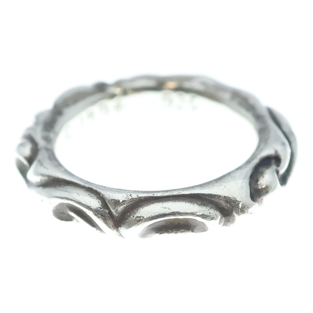 CHROME HEARTS(クロムハーツ) SCRL BAND スクロールバンド リング シルバー BCA351