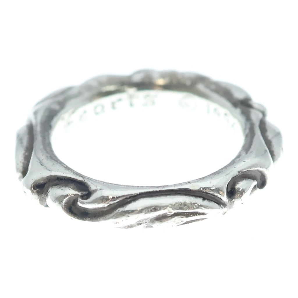 CHROME HEARTS(クロムハーツ) SCRL BAND スクロールバンド リング シルバー BCA351