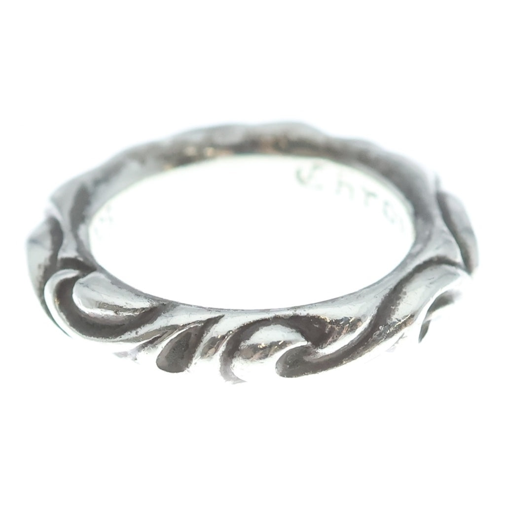 CHROME HEARTS(クロムハーツ) SCRL BAND スクロールバンド リング シルバー BCA351