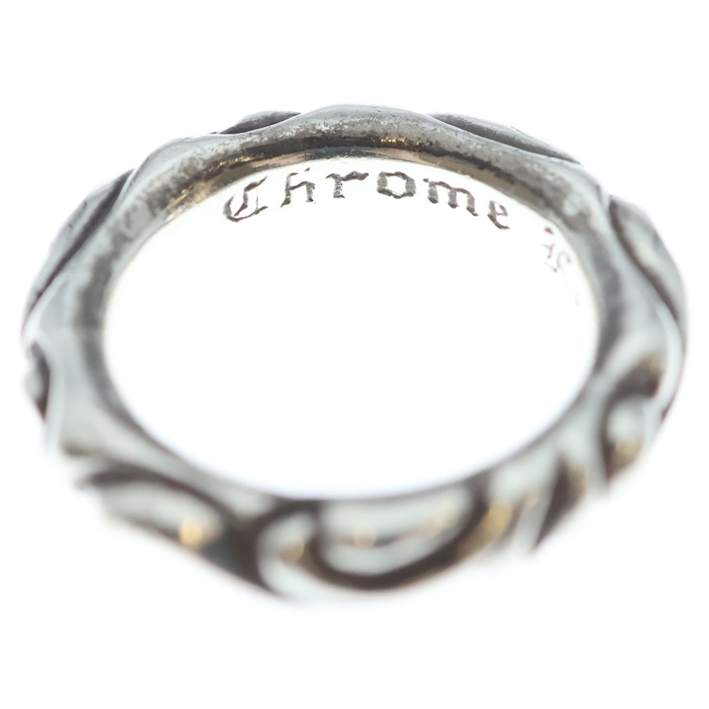 CHROME HEARTS(クロムハーツ) SCRL BAND スクロールバンド リング シルバー BCA351