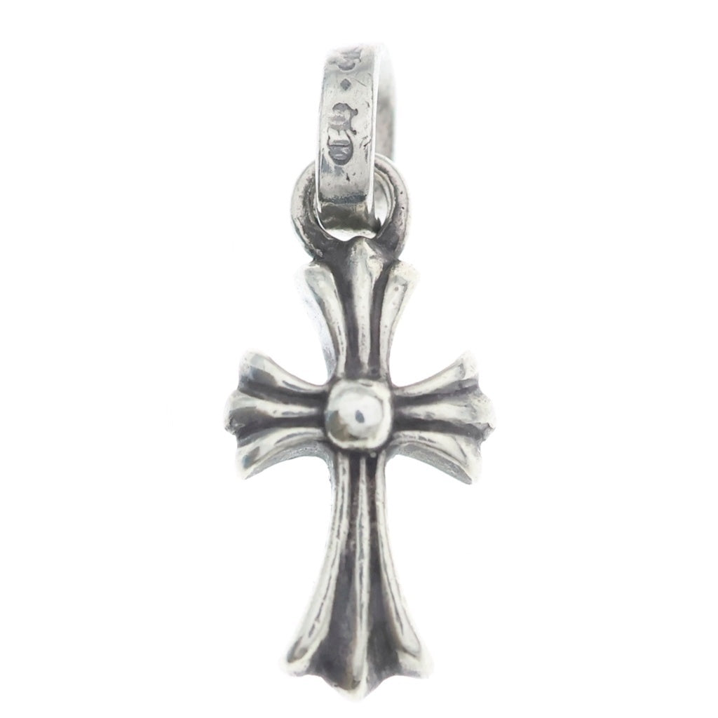 CHROME HEARTS クロムハーツ CRS BBYFAT SAP ベイビーファットクロス 両面1サファイア ペンダントトップ シルバー BCA236 CHROME HEARTS(クロムハーツ) CRS BBYFAT ベイビーファットクロス