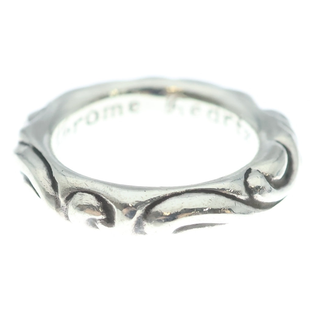 CHROME HEARTS(クロムハーツ) SCRL BAND スクロールバンド リング シルバー BCA351