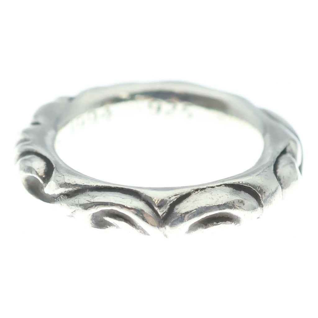 CHROME HEARTS(クロムハーツ) SCRL BAND スクロールバンド リング シルバー BCA351