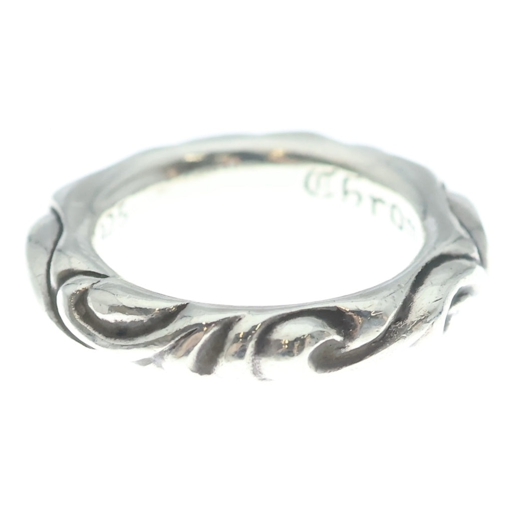 CHROME HEARTS(クロムハーツ) SCRL BAND スクロールバンド リング シルバー BCA351