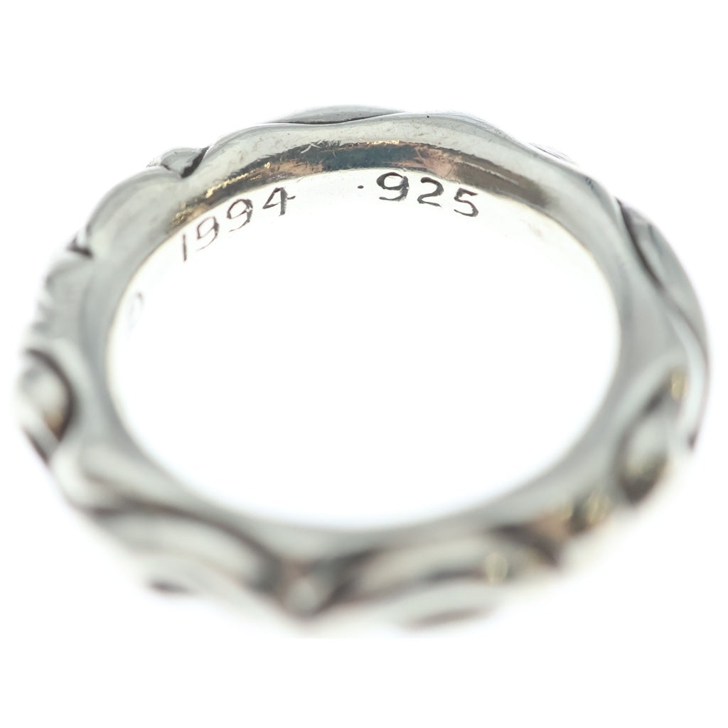 CHROME HEARTS(クロムハーツ) SCRL BAND スクロールバンド リング シルバー BCA351