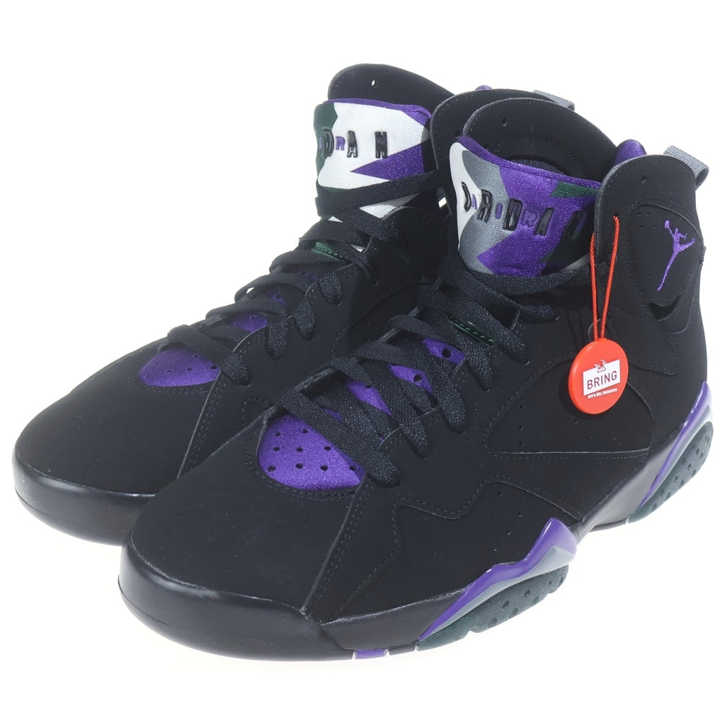 NIKE(ナイキ) AIR JORDAN 7 Ray Allen エアジョーダン レイアレン ハイカットスニーカー ブラック/パープル US10/28.0cm 304775-053