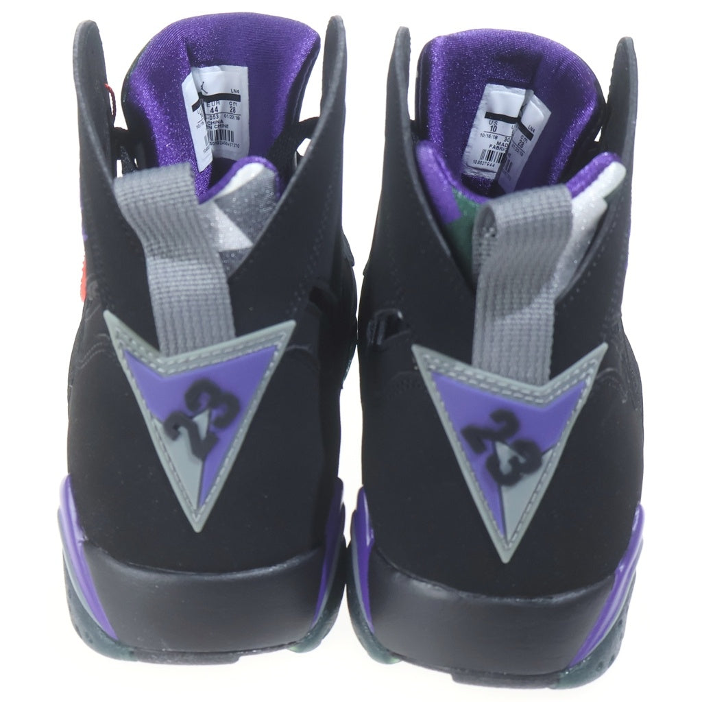 NIKE(ナイキ) AIR JORDAN 7 Ray Allen エアジョーダン レイアレン ハイカットスニーカー ブラック/パープル US10/28.0cm 304775-053