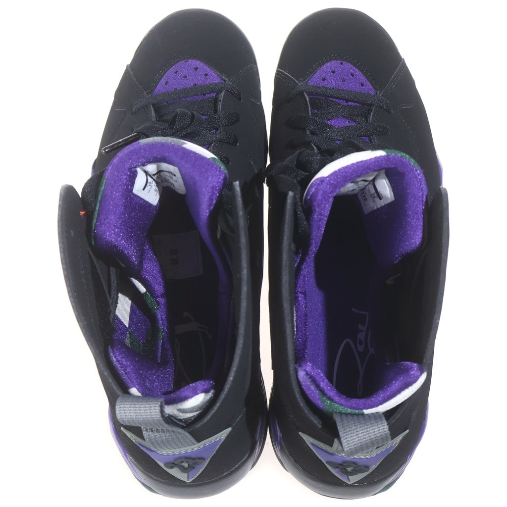 NIKE(ナイキ) AIR JORDAN 7 Ray Allen エアジョーダン レイアレン ハイカットスニーカー ブラック/パープル US10/28.0cm 304775-053