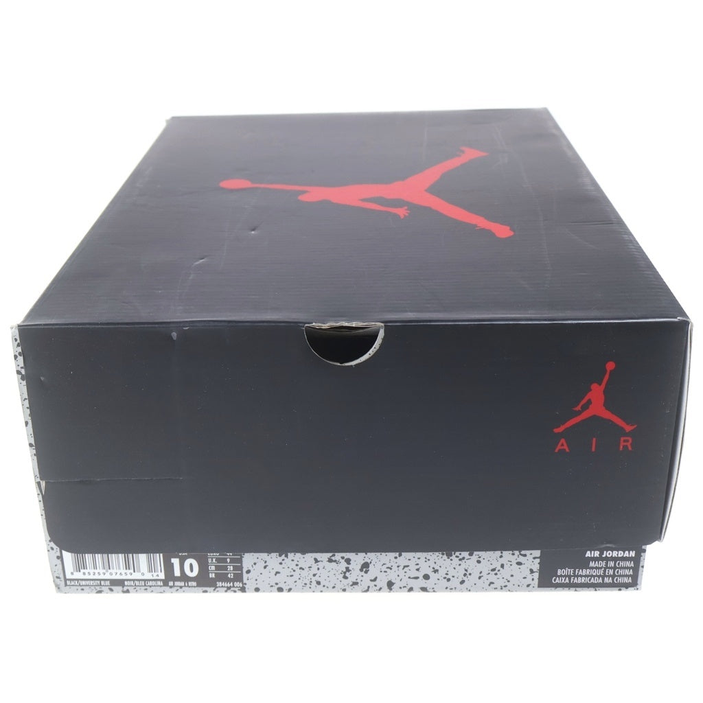 NIKE(ナイキ) AIR JORDAN 6 RETRO エアジョーダン6 ハイカットスニーカー シューズ ブラック US10/28.0cm 384664-006