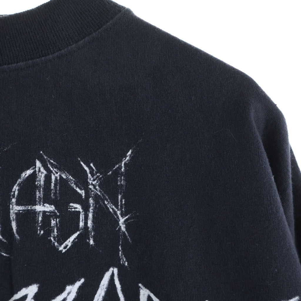 BALENCIAGA(バレンシアガ) 24SS Metal Logo Print Long Sleeve Tee ロング スリーブ Tシャツ 長袖カットソー ホワイト 699191 TPV02