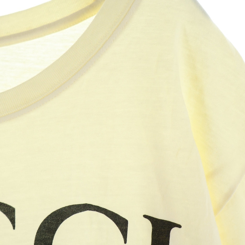 GUCCI(グッチ) インターロッキング プリント 半袖 カットソー Tシャツ アイボリー 493117-X3Q35