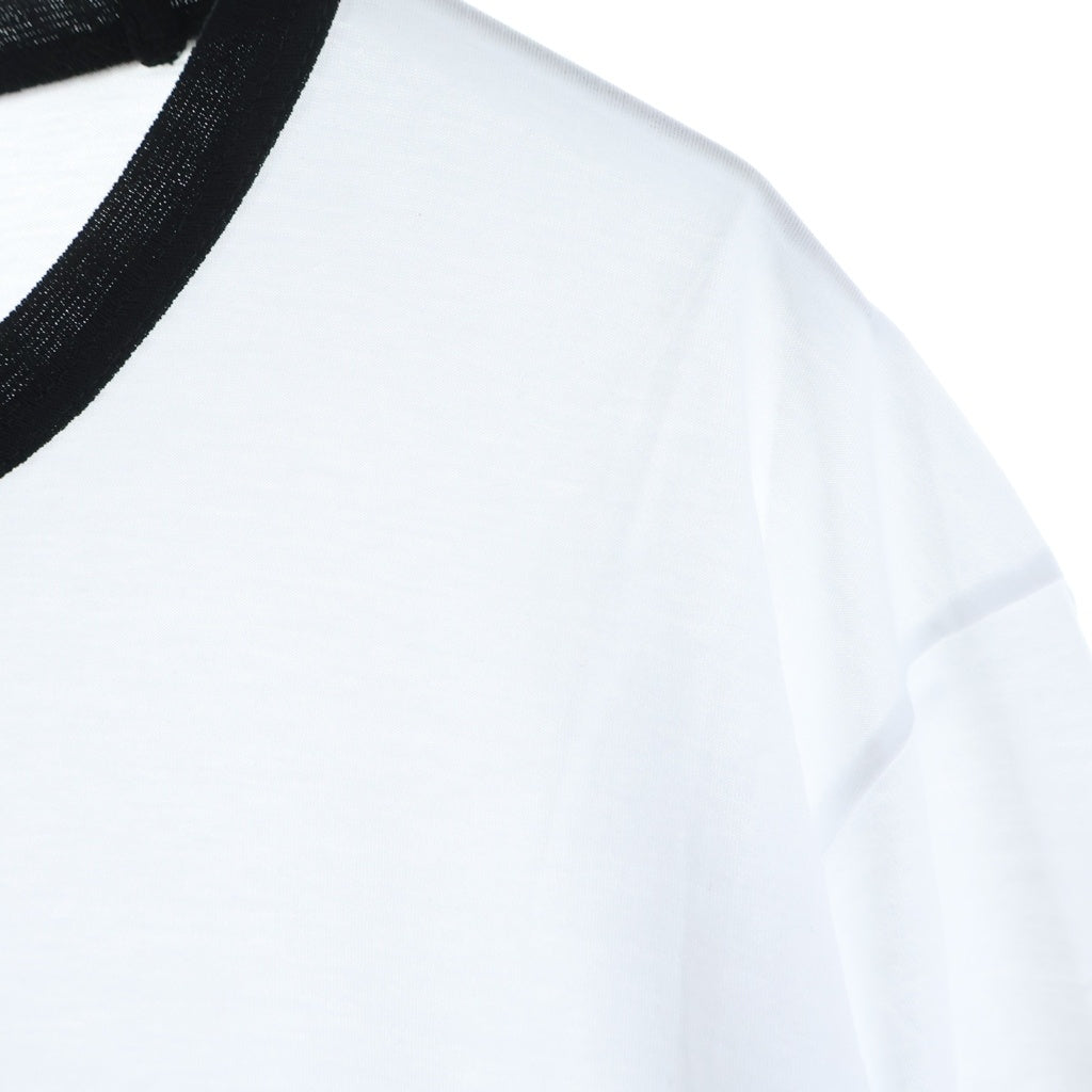 GUCCI(グッチ) コットン ジャージー ロゴプリント 半袖 カットソー Tシャツ ホワイト 872487 XJHYA