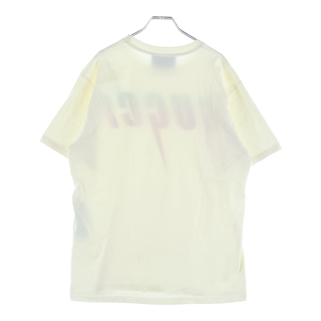 GUCCI(グッチ) ブレードロゴプリント 半袖 カットソー Tシャツ アイボリー