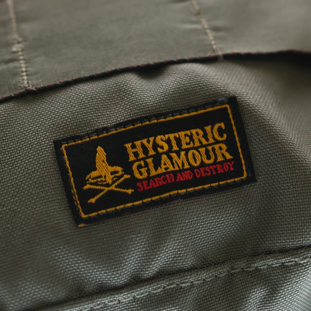 HYSTERIC GLAMOUR(ヒステリックグラマー) × BRIEFING ブリーフィング ウエスト ボディ バッグ カーキ レディース