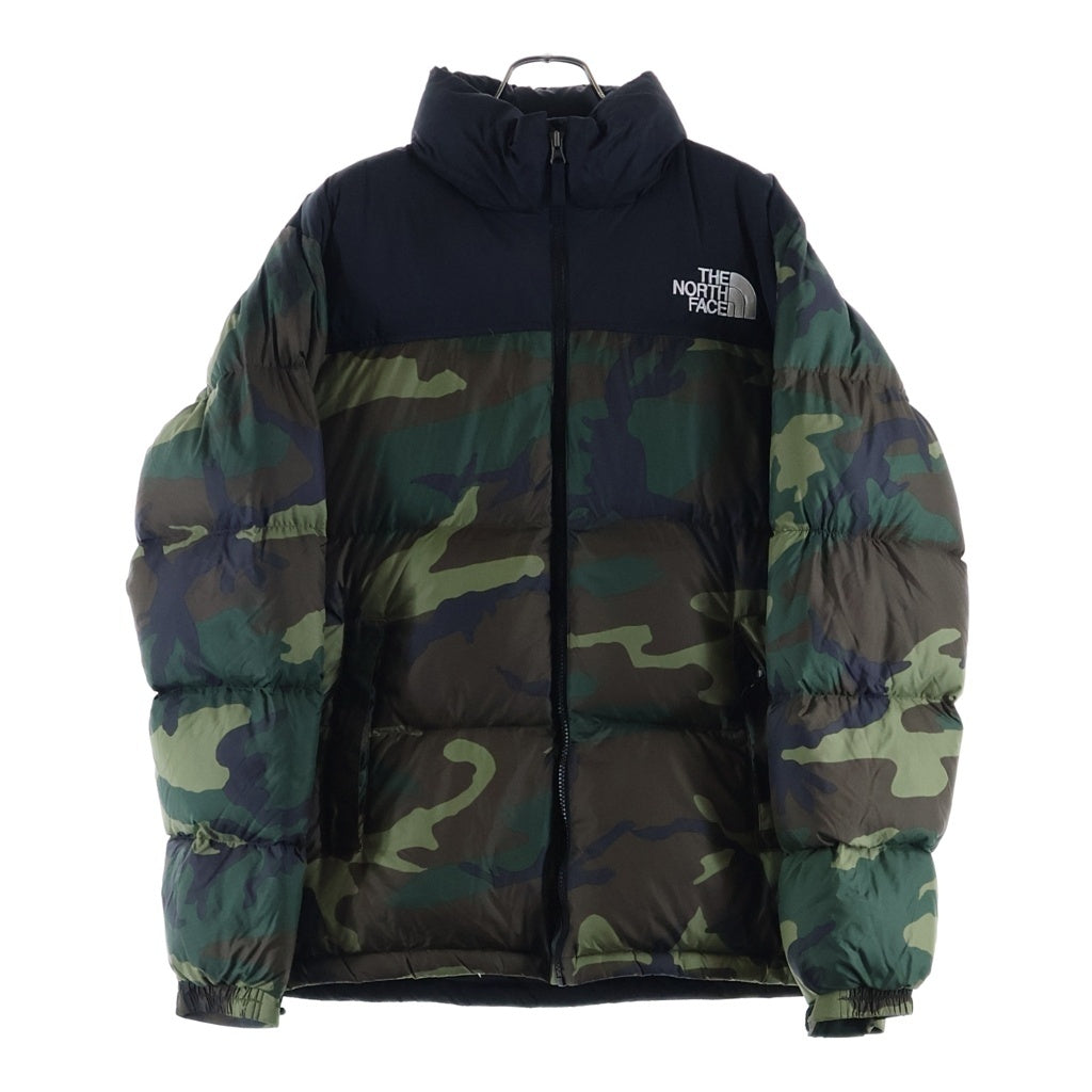 THE NORTH FACE(ザノースフェイス) NOVELTY NUPTSE JACKET ノベルティー ヌプシ ダウンジャケット カーキ ND91632