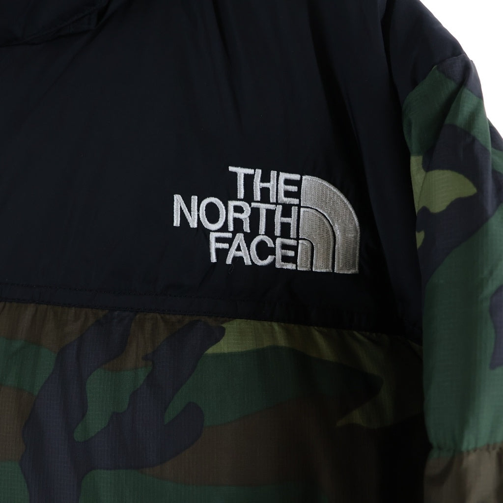 THE NORTH FACE(ザノースフェイス) NOVELTY NUPTSE JACKET ノベルティー ヌプシ ダウンジャケット カーキ ND91632
