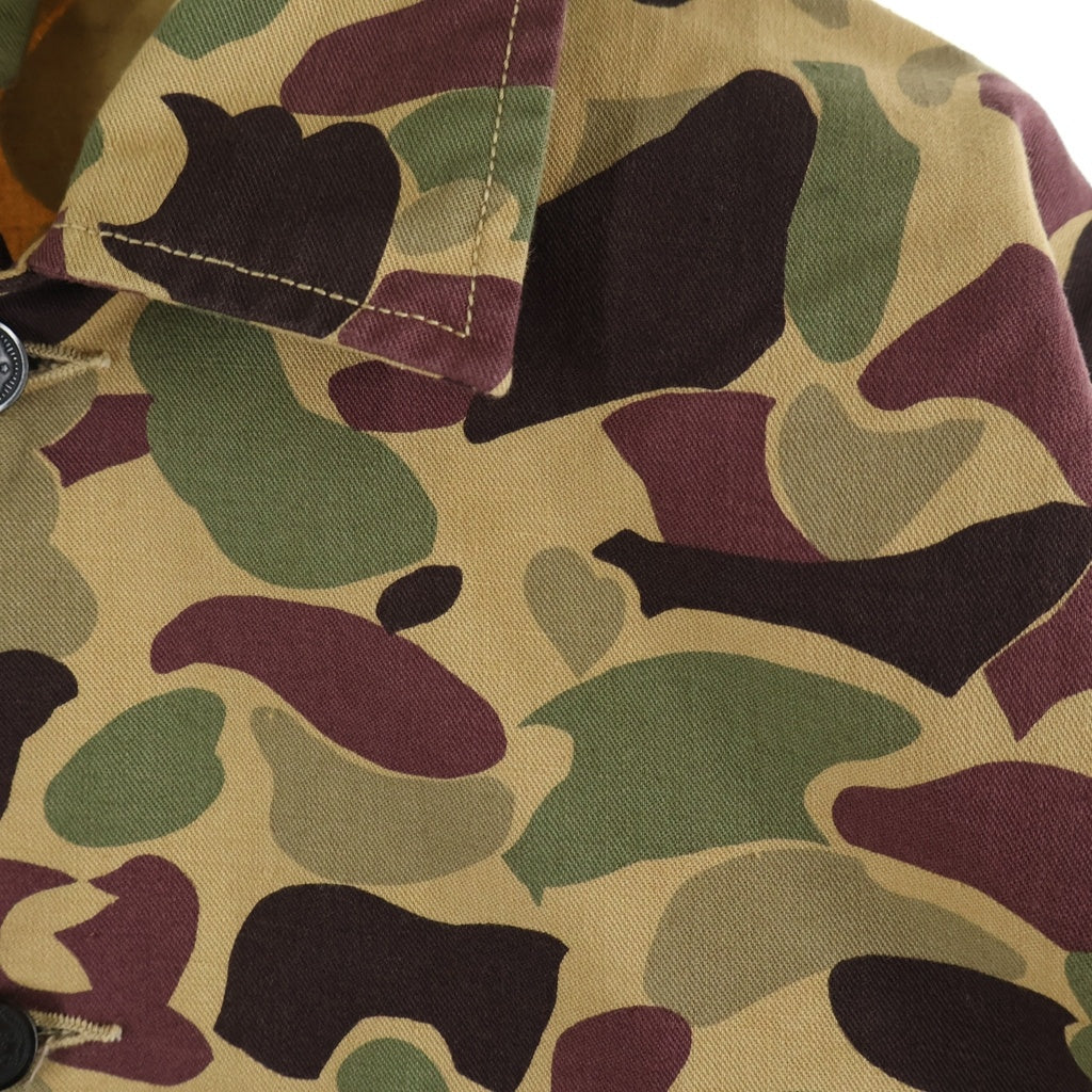 THE REAL McCOY'S(ザリアルマッコイ) BEO GAM CAMOUFLAGE SHIRT ベオガム カモフラージュシャツ ベージュ