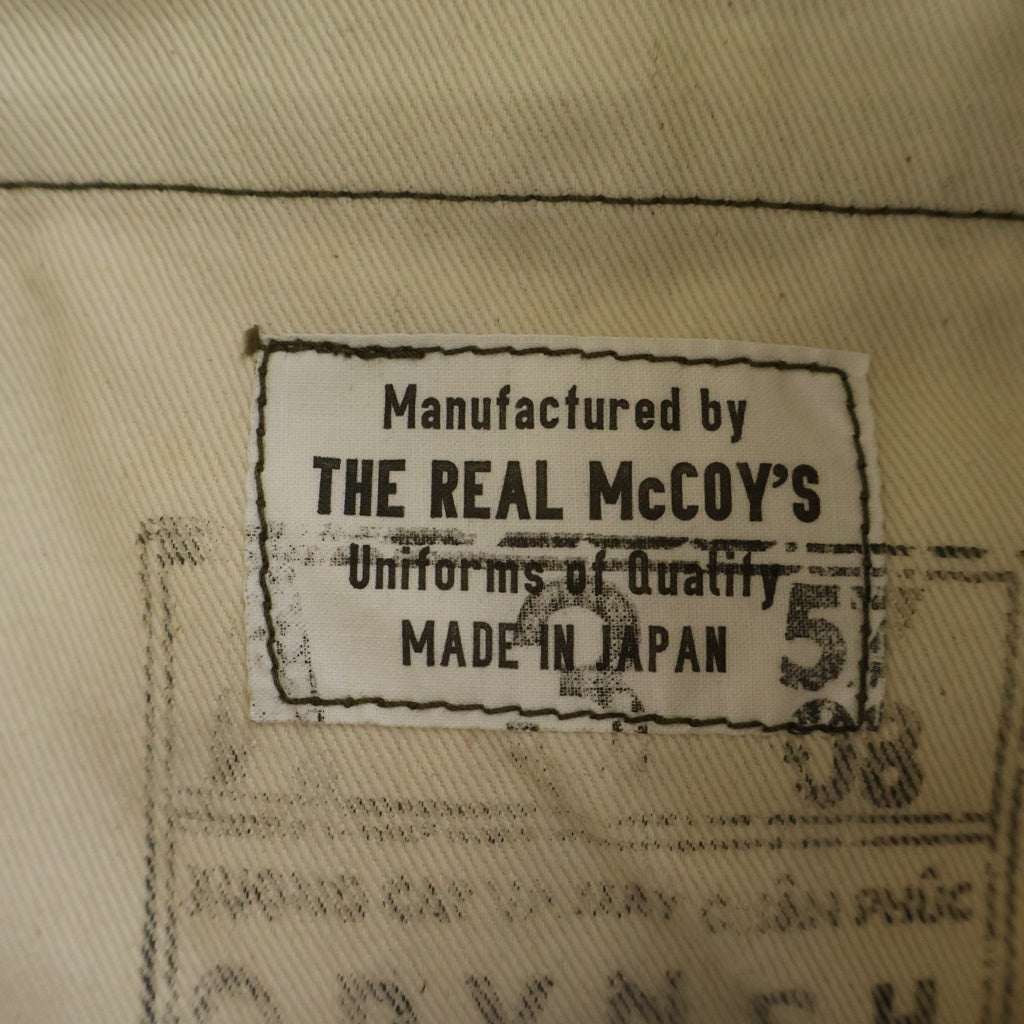 THE REAL McCOY'S(ザリアルマッコイ) LIZARD TROUSERS カモ カーゴパンツ カーキ