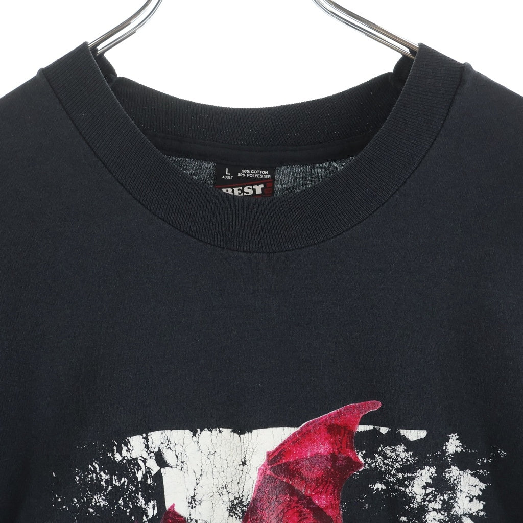 VINTAGE(ヴィンテージ) DRACULA BALLET OMAHA Long Sleeve T shirt ドラキュラ バレエ オマハ フロントプリント長袖Tシャツ ブラック