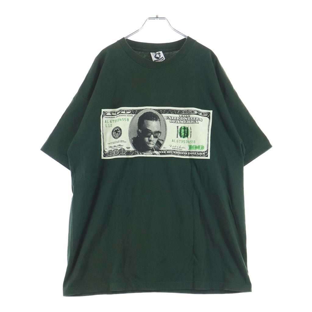 VINTAGE(ヴィンテージ) 90s Puff Daddy It's All About The Benjamins Tee パフダディ イッツオールアバウトザベンジャミンズ 半袖Tシャツ カットソー グリーン