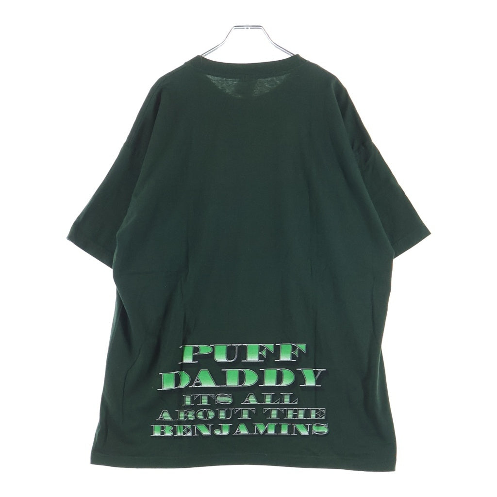VINTAGE(ヴィンテージ) 90s Puff Daddy It's All About The Benjamins Tee パフダディ イッツオールアバウトザベンジャミンズ 半袖Tシャツ カットソー グリーン
