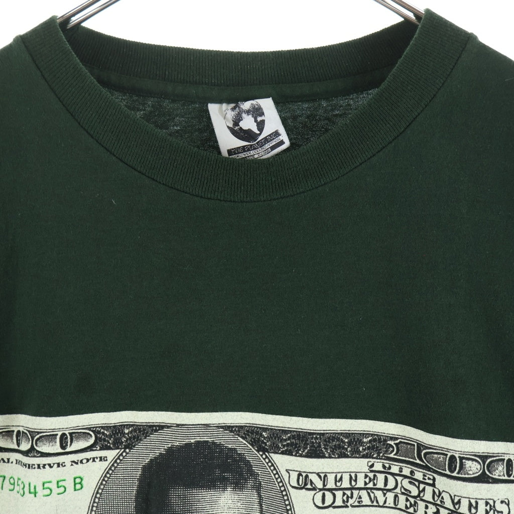 VINTAGE(ヴィンテージ) 90s Puff Daddy It's All About The Benjamins Tee パフダディ イッツオールアバウトザベンジャミンズ 半袖Tシャツ カットソー グリーン
