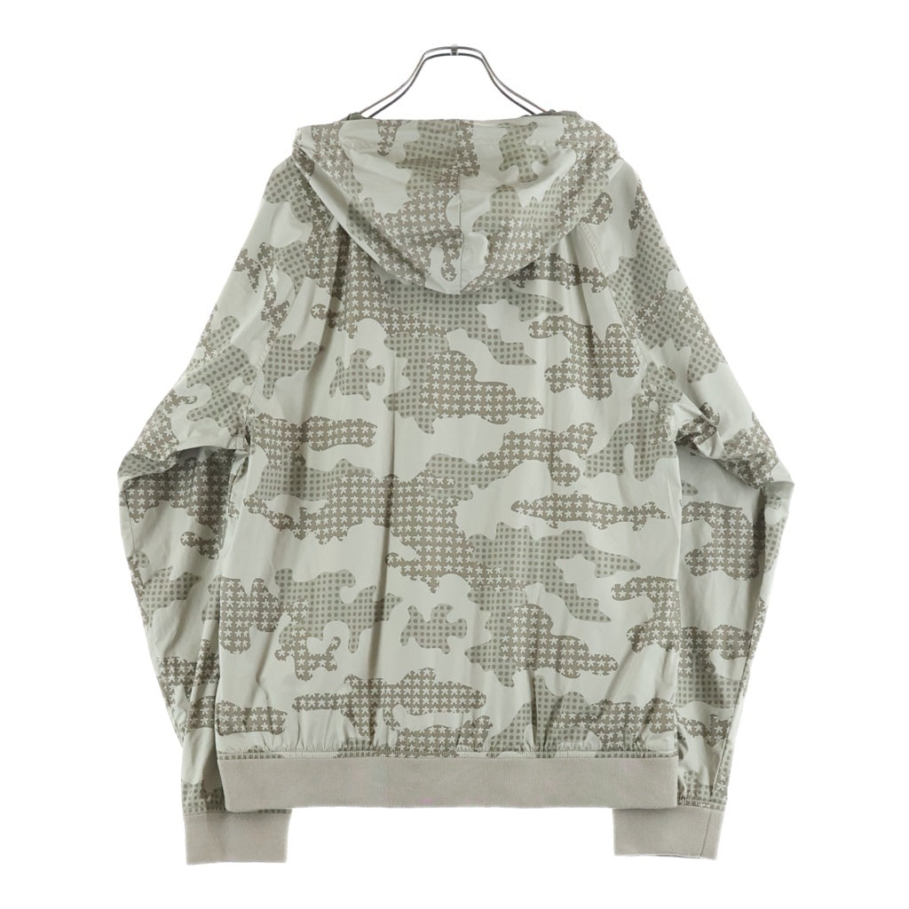 STUSSY(ステューシー) ×ERIC HAZE Camouflage Nylon Zip Up Blouson 迷彩 ブルゾンナイロンジップアップジャケット ベージュ