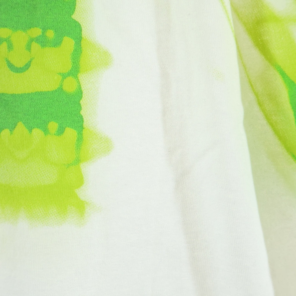 STUSSY(ステューシー) Rib Cage 3M LS Tee リブ ケージプリント 長袖Tシャツ ホワイト