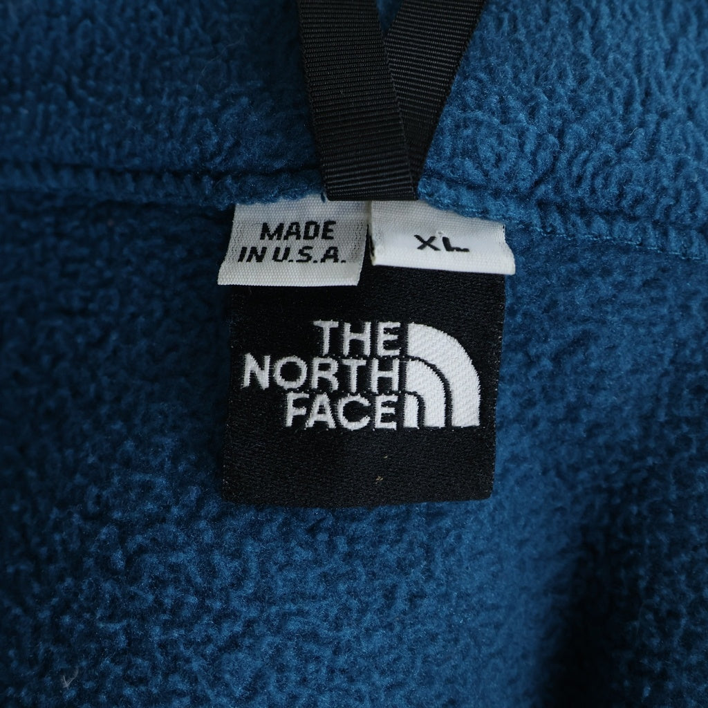 THE NORTH FACE(ザノースフェイス) 90s USA製 ジップアップ フリースジャケット ブルー