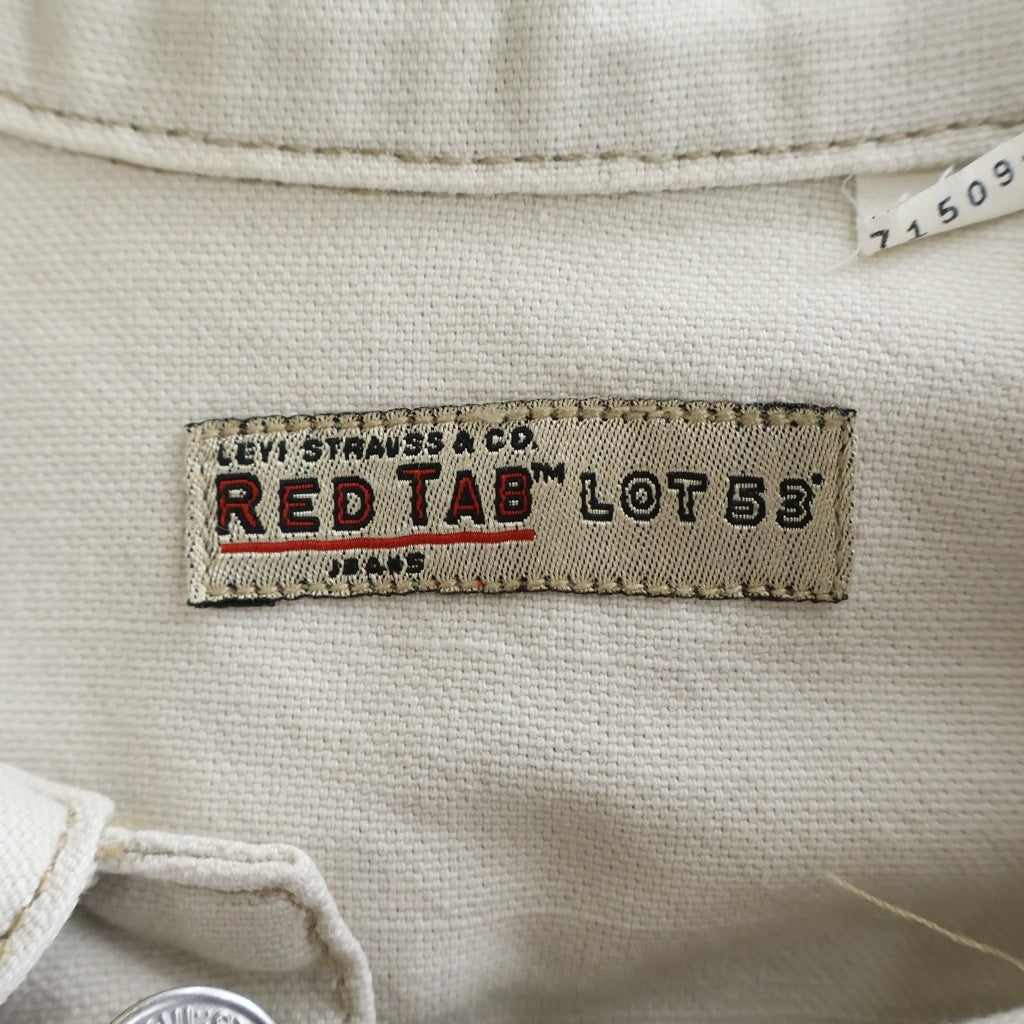 Levi's(リーバイス) 90S 赤タブ LOT53 70509 デニムジャケット アイボリー