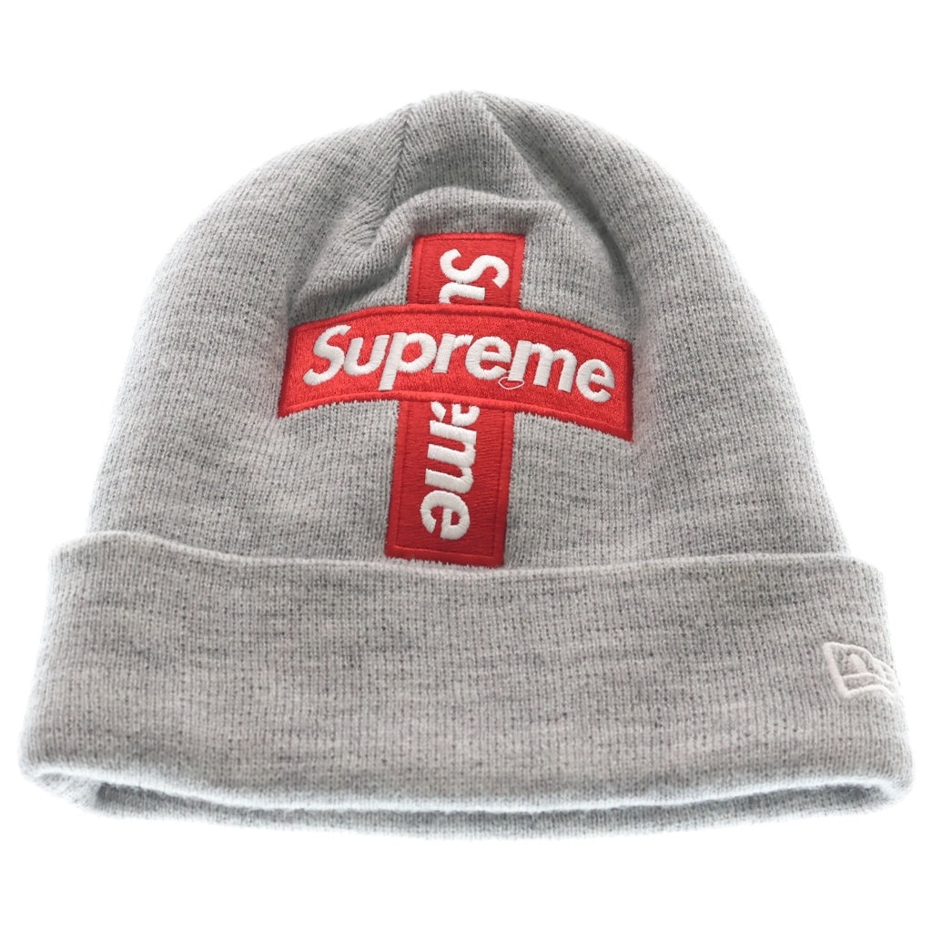 SUPREME(シュプリーム) ×NEW ERA 20AW Cross Box Logo Beanie ビーニー