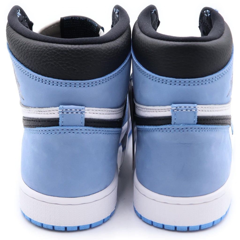 NIKE(ナイキ) AIR JORDAN 1 HIGH OG University Blue エアジョーダン1 ハイ ユニバーシティーブルー ハイカットスニーカーシューズ ブルー/ホワイト US9.5/27.5cm 555088-134