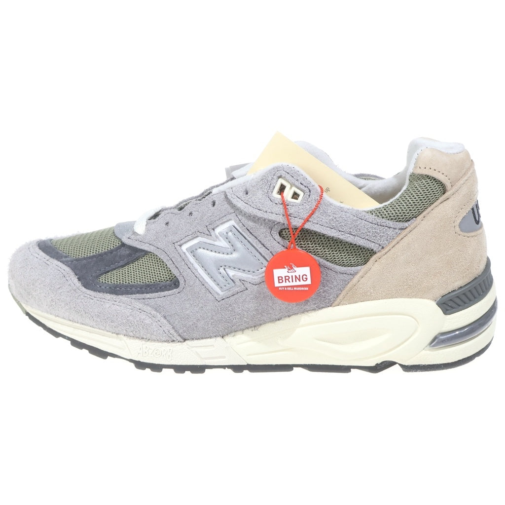 New Balance(ニューバランス) M990TD2 スウェード ローカットスニーカー グレー