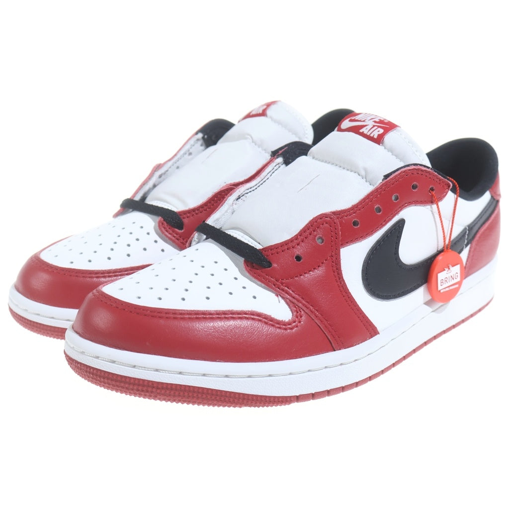 NIKE(ナイキ) AIR JORDAN 1 RETRO LOW OG Chicago エアジョーダン1 レトロ ロー OG シカゴ ローカットスニーカー US9/27.0cm HQ6998-600 レッド