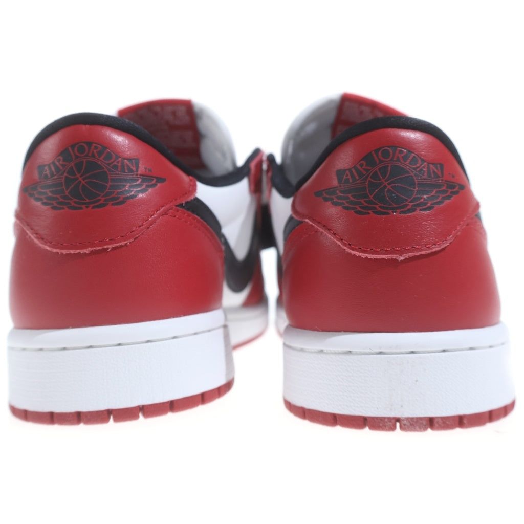 NIKE(ナイキ) AIR JORDAN 1 RETRO LOW OG Chicago エアジョーダン1 レトロ ロー OG シカゴ ローカットスニーカー US9/27.0cm HQ6998-600 レッド