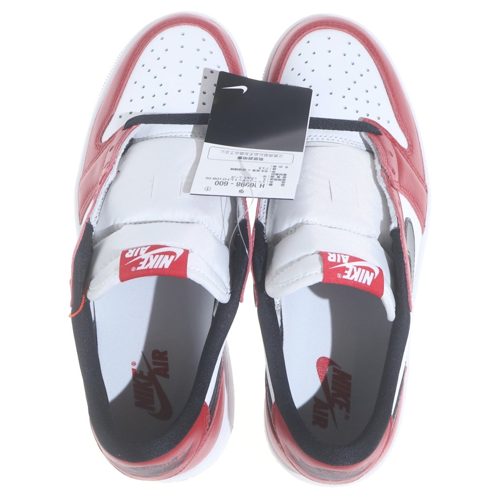 NIKE(ナイキ) AIR JORDAN 1 RETRO LOW OG Chicago エアジョーダン1 レトロ ロー OG シカゴ ローカットスニーカー US9/27.0cm HQ6998-600 レッド