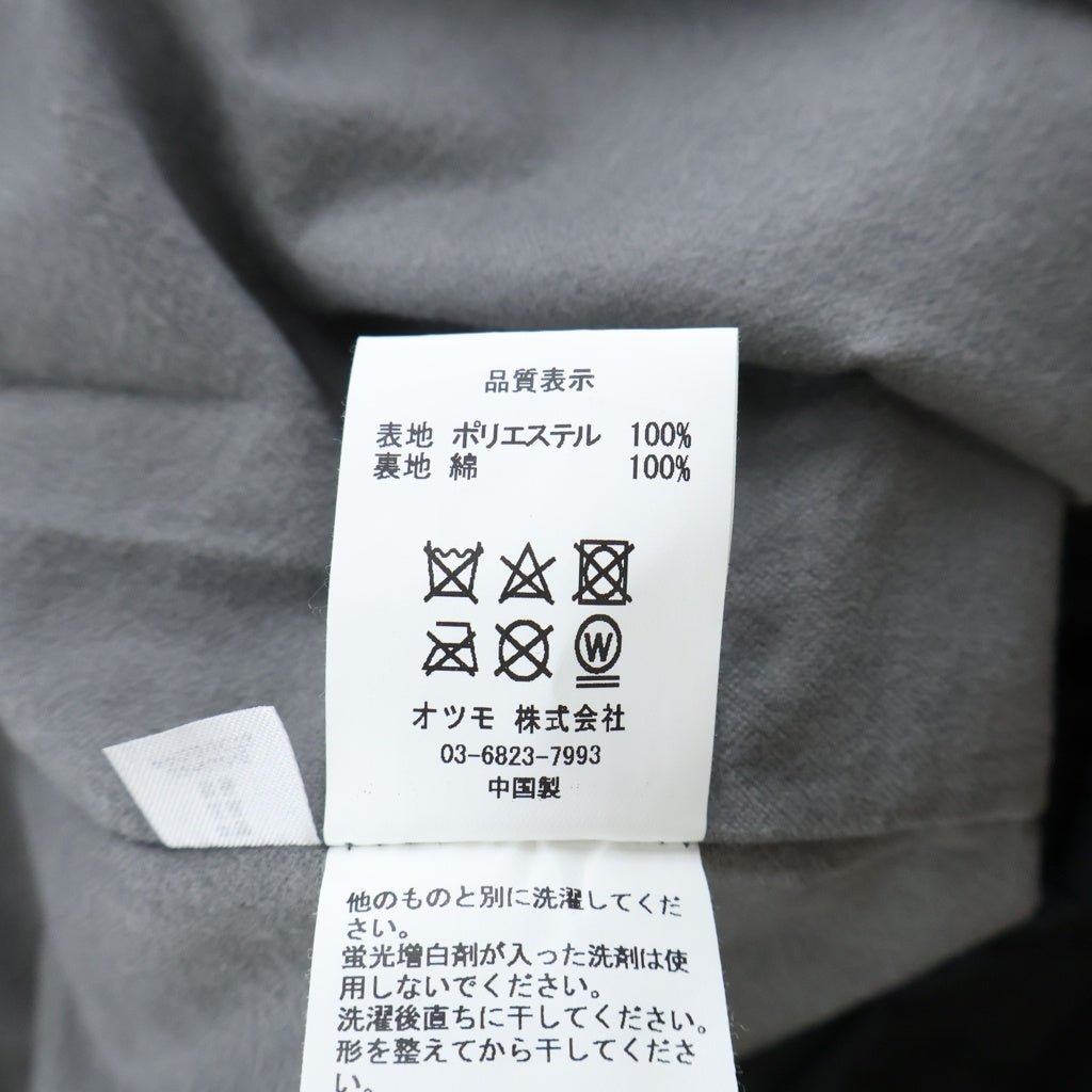 HUMAN MADE(ヒューマンメイド) ロゴ プリント ナイロン コーチジャケット ブラック